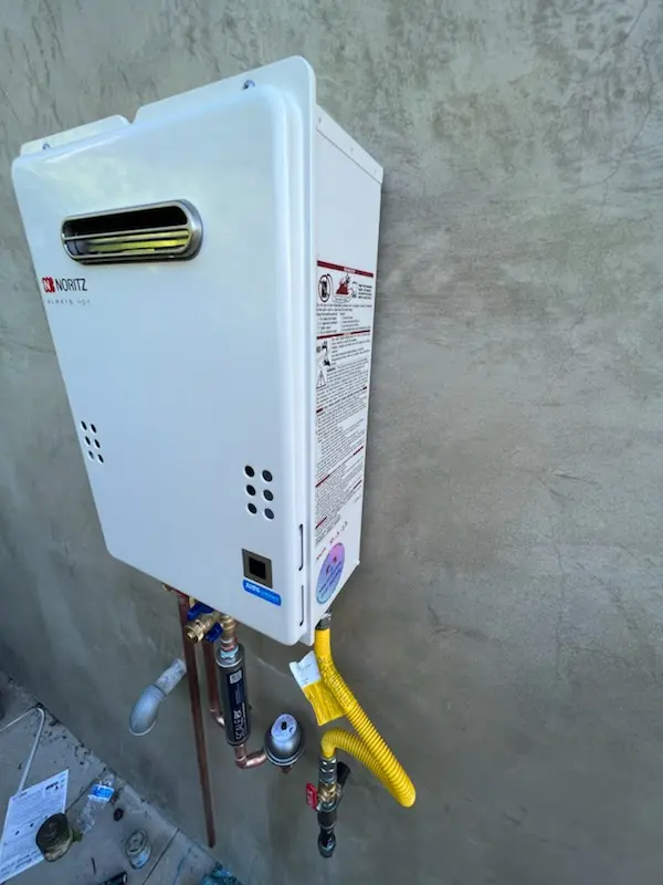 Tankless water heater installation for Avon Forest homes
